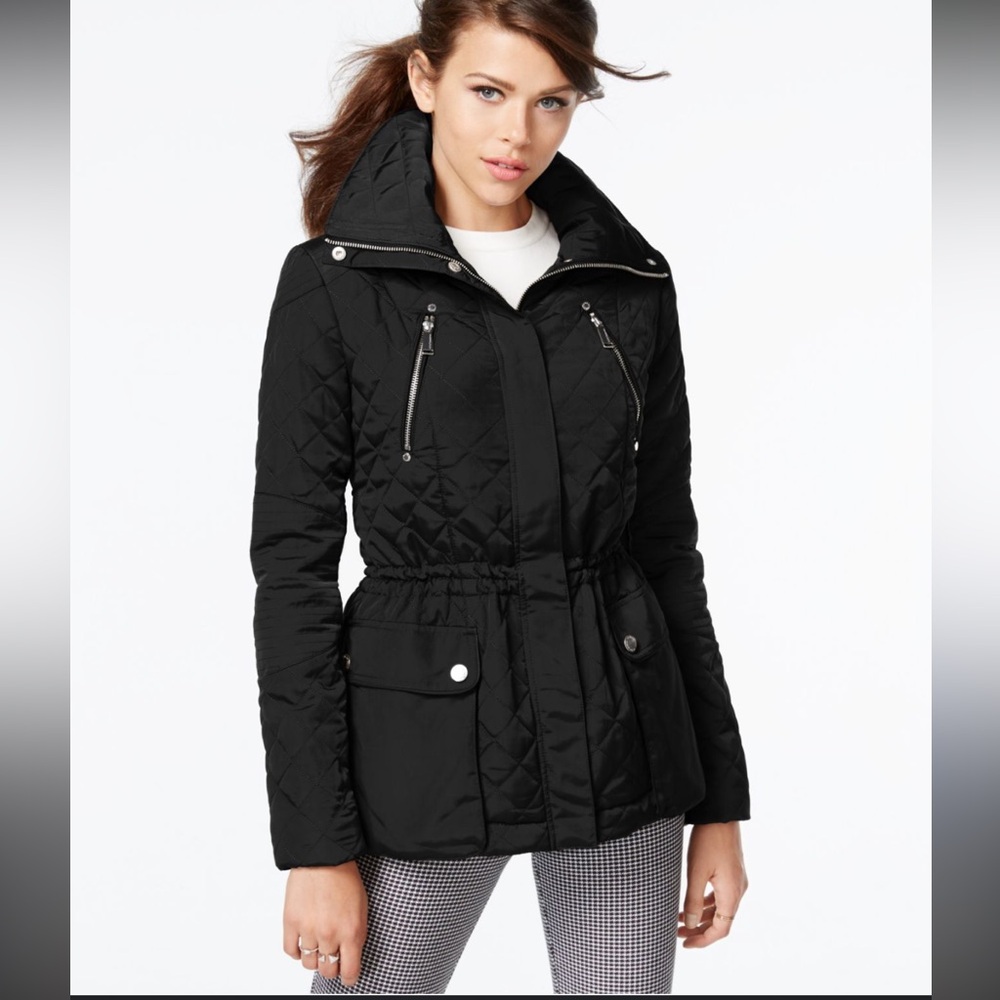 BCBGeneration Quilted Moto Style Jacket